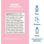 OEM Hydrated Strawberry Lemon Effervescent Tablets Sports Nutrition Electrolyte Supplement Drink Vitamins
