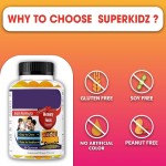 High Brain Memory Gummy Brain Focus Booster Gummy with Vitamins Children's Brain Health Gummy Improve Concentration