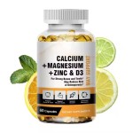 Vegan Calcium Vitamin D3 K2 MK7 Soft Capsules 5000iu Vitamin D3 K2 Soft Capsules Antioxidant Improves Immunity Multivitamin