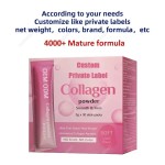 OEM/ODM Collagen Peptides Powder Skincare Pure Beauty Collagen Powder Drink  Water Soluble Collagen Supplements for Women