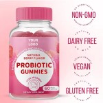 OEM  Private Label Sugar-Free Fiber Gummies for Gut Health - Promotes Microbiome Balance