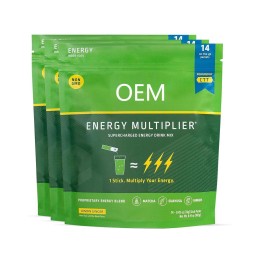 OEM Premium Non-GMO Electrolyte Beverage Energy Boosting Water and Powder Packs for Adults Not for Pregnant Women