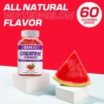 OEM Watermelon Creatine Gummies for Muscle Strength - Sports Supplements for Adults