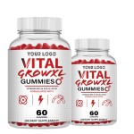 Vital Grow XL Men's Gummies with Zinc and Vitamin B12 - Boost Male Energy, Enhance Endurance and Muscle Growth