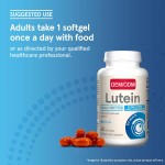Lutein Softgels with Zeaxanthin - Lutein , Supports Macular Health & Vision, Antioxidant Formula
