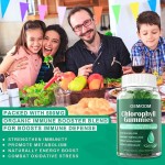 Biocaro OEM Private Label Chlorophyll Gummies for Liver Health, Immunity Boost, and Sleep Support