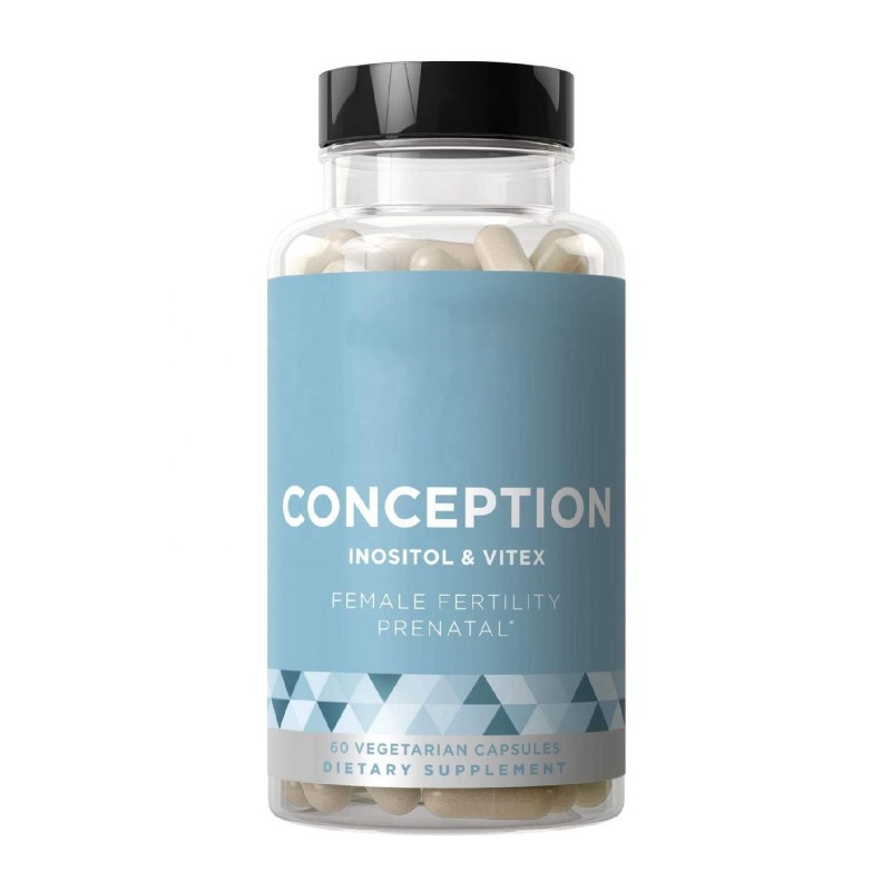 Premium Fertility Support Capsules - Myo-Inositol & Vitex Blend for Hormone Balance & Ovulation