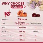 Hot Selling Maca Root Gummies Nutrients Pour Des Grosses Fesses Maca Supplement Power Energy Booster Support Stamina