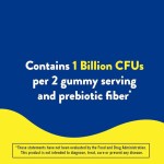 Child-Friendly, Daily Probiotic Vitamin Gummy Candy, Scientific Dose of Digestive Health Dual-Effect Guardian