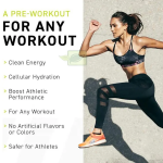 Pre Workout Powder Muscle Building Nutrition Creatine for Men Women Strength Fitness Energy