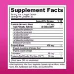 Custom Probiotics for Women Capsules 50 Billion CFU Probiotics Supplement Organic Probiotic Prebiotic Capsules for Gut Health