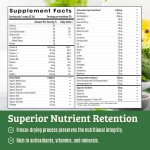 OEM Super Greens Probiotics Enzymes Powder Detox Greens Vitamins with Chlorella and Ashwagandha for Digestion