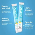 Sugar-Free Hydration Drink Mix with Magnesium and Potassium Electrolytes Powder for Adults to Boost Endurance Reduce Fatigue