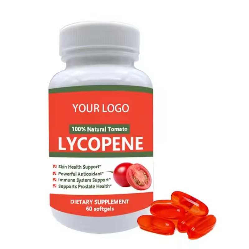 OEM/ODM Skin Health Supplements for Skin Natural Female Breast Enhancement Good Quality Lycopene Extract Soft Capsule