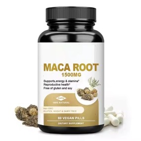 Organic Maca Root Extract Pills 60 Tablets Maca Capsules Men's Health Products Improve Male Power Capsules