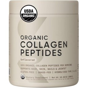 Hydrolyzed Collagen Peptides Powder OEM/ODM Supplement for Women & Men ISO Certified
