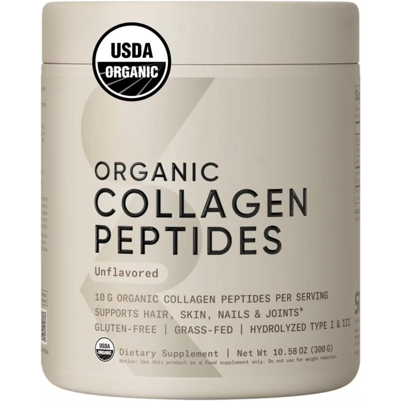 Hydrolyzed Collagen Peptides Powder OEM/ODM Supplement for Women & Men ISO Certified