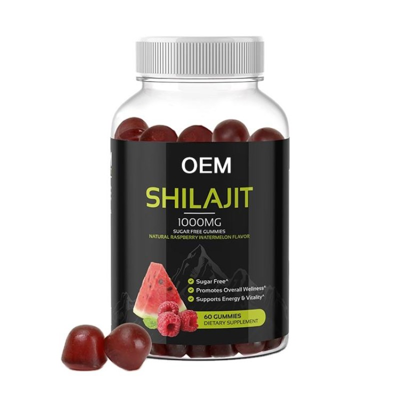Organic Himalayan Shilajit Gummies with Fulvic Acid - Energy Booster & Mineral Supplement for Men