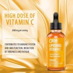 High Bioavailability Liposomal Vitamin C Liquid Drops - Immunity & Antioxidant Supplement for Adults | OEM & ODM Available