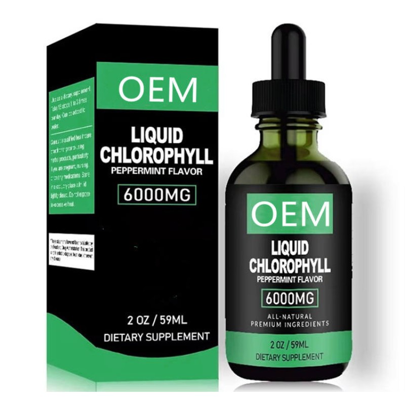 Pure Chlorophyll Drops - Private Label, Vegan Liquid Supplement for Energy & Detox