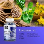 Calm Support Gummies with L-Theanine and Ashwagandha for Stress Relief and Mood Balance Vegan Supplement