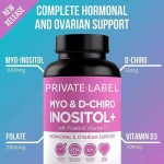 Fertility Myo Supplements Hormone Balance Myo-inositol Prenatal Vitamins for Women D-chiro Inositol Gummy Candy