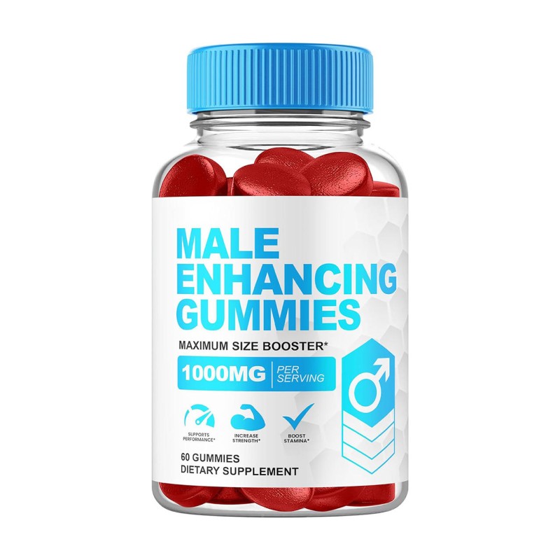 Male Enhancement Gummies with Maca Horny Goat Weed Saw Palmetto  Maximum Size Booster for Strength Stamina & Performance