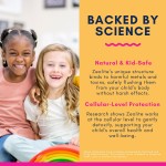 Natural Zeolite Detox Gummy Candy, Children's Heavy Metal Micronized Zeolite Vitamin D3 B12