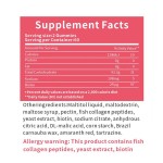 Collagen Biotin Gummy Candy Vitamin Supplement for Adult Women Not for Newborns Children or Pregnant Women