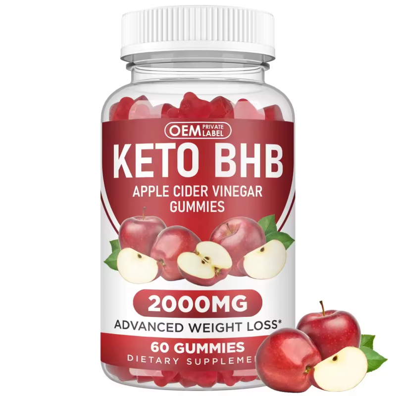 ACV Gummies 1000mg - Organic Apple Cider Vinegar & MCT Oil Fat Burner for Keto Dieters