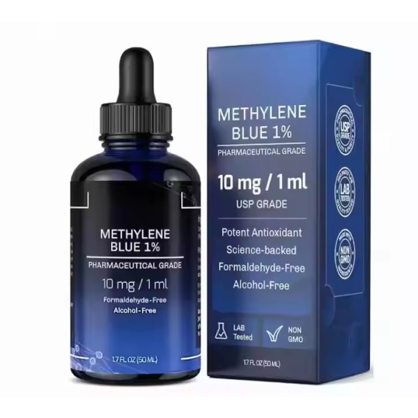 60ML My Blue Drops 1% Liquid Dietary Supplement China's Plant Extract Methylen Blue Private Label for Humans