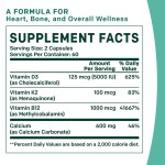 ODM Calcium D3 K2 B12 Capsules: Bone, Heart & Immune Support for Adults & Seniors