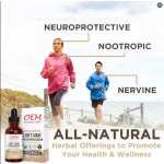 Organic Lion's Mane Mushroom Extract Liquid Drops for Immune Support and Brain Health