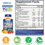 OEM Private Label Kids Multivitamin Gummies for Immune Support