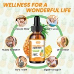 Magnesium Citrate Liquid Drops - Nerve & Muscle Support Supplement for Calm & Relaxation