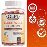 Factory Price Better Sleep Health Sugar-free Melatonin Tablets and Gummies for Children and Adults