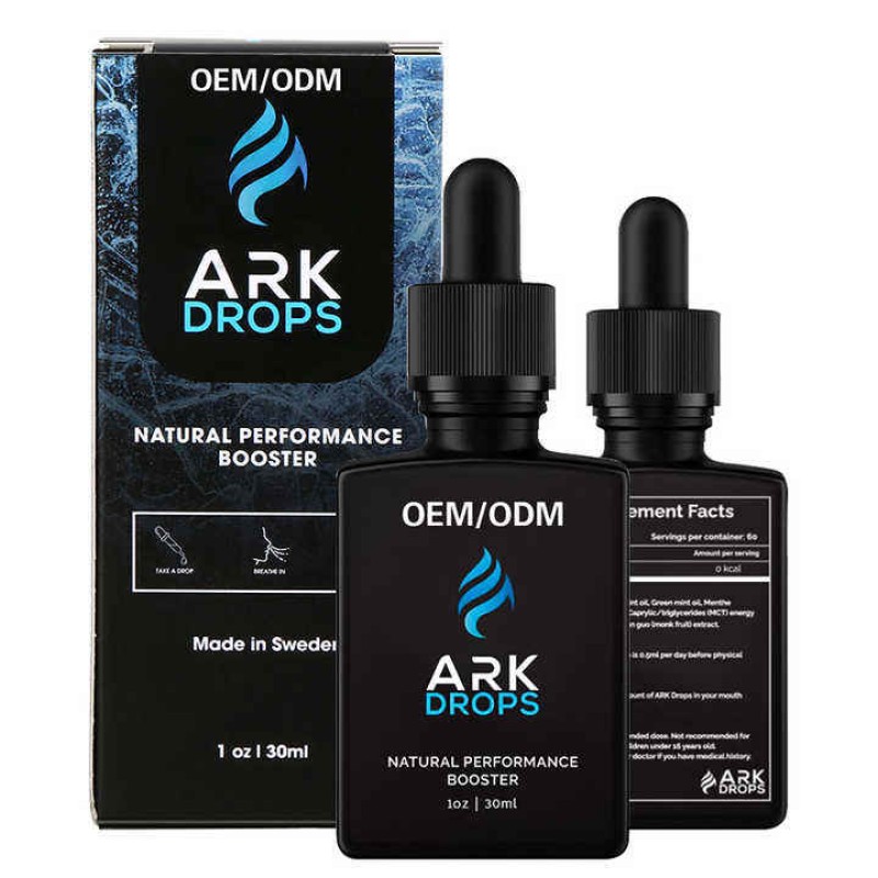 ODM Private Label Energy Oral Drops - Natural Workout Booster with Fast Absorption for Sports Performance & Vitality