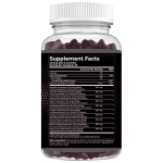 10 Mushroom Complex Gummies 2500mg - Immune Booster & Cognitive Support Supplement for Adults Daily Wellness