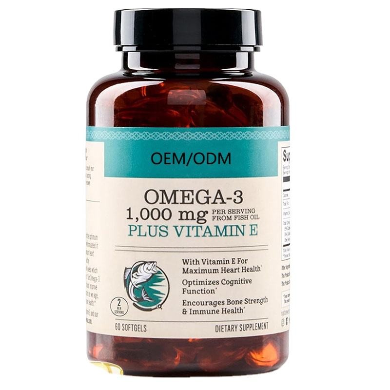 Alaskan Fish Oil Omega 3Softgels, DHA EPA with Vitamin E, Heart Health, Brain Function & Joint Mobility Support