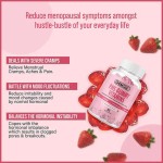 Menstrual Relief Gummies - Cranberry, PMS Vitamins for Period Pain, Hormonal Balance & Mood Swings