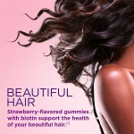Private Label Vegan Biotin Collagen Gummies for Hair Growth and Skin Nails Health Sugar-Free Supplement