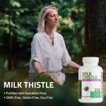 High-Strength High Quality Milk Thistle Capsule Sports Nutrition Supplements for Bodybuilding Promotes Liver Health