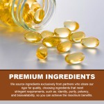 Maca Root Softgels for Men - Energy & Cognitive Booster with High-Potency Peruvian Maca Concentrate