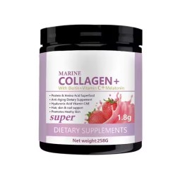 Skin Whitening Brightening Collagen Powder Hyaluronic Acid Vitamin C Skin Hair Nail Support Best Collagen Powder