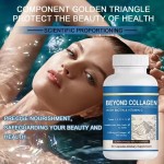 Beyond Collagen Capsules 1300mg Support Hair Skin Nails Combined with Healthy Protein Biotin Vitamin C 90 Cap