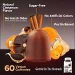 Black Garlic Turmeric Wellness Gummies with Ceylon Cinnamon & Ashwagandha Extract - Natural Support