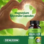 Supports Sleep, Calms Muscle Spasms, Helps Relieve Stress, Magnesium Glycine Capsule Supplement