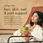 Premium Japanese Matcha Collagen Peptides Powder for Skin, Hair, and Nails - Hydrolyzed Collagen Supplement