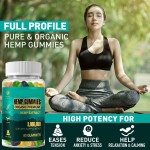 Wholesale Hemp Premium Gummy Best Tasting Fruity Flavor Natural Hemp Oil Herbal Health Supplements Gummies for Calm & Relax