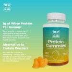 Protein Gummies with Whey Protein and Essential Amino Acids-sugar-free, Vegetarian-friendly Training Snacks